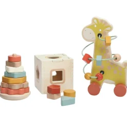 Outlet Coffret de jeux d'activités en bois (3 pièces) Jouet D'Activités