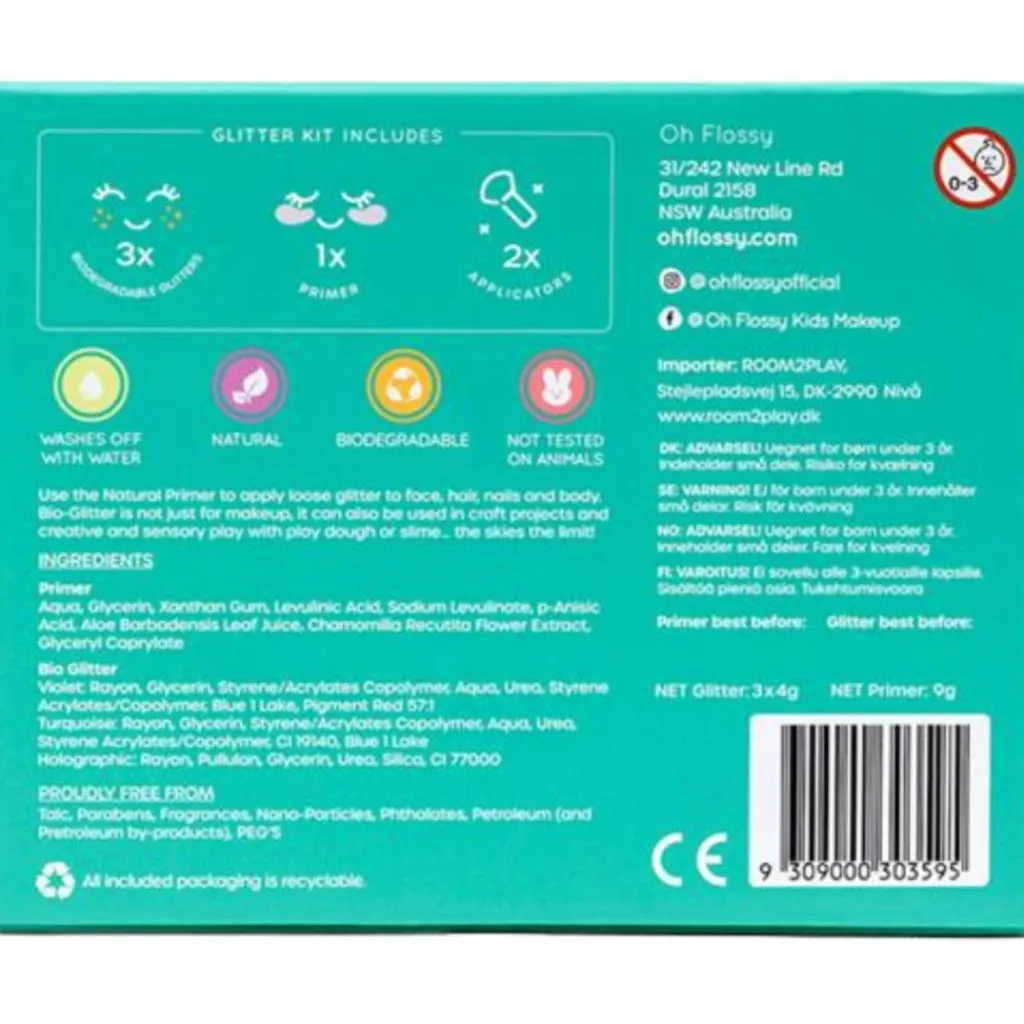 Sale Coffret de maquillage paillettes Under The Sea Accessoires De Déguisement