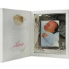 Coffret de naissance cadre + bavoir rose (personnalisable) Coffret Cadeau Naissance