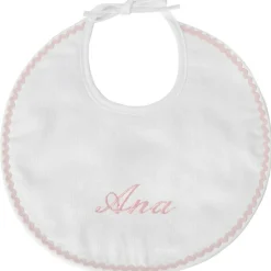 Coffret de naissance cadre + bavoir rose (personnalisable) Coffret Cadeau Naissance