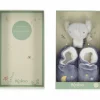 Online Coffret de naissance chaussons et bracelet sonore Eléphant Coffret Cadeau Naissance