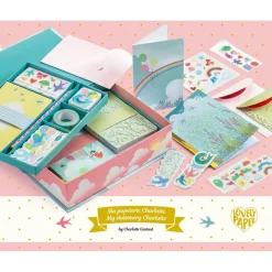 Djeco Coffret de papeterie Charlotte