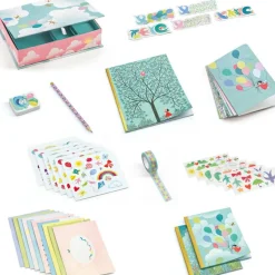 Djeco Coffret de papeterie Charlotte