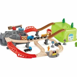Sale Coffret de train 2 en 1 construis ta ville Petites Voitures, Véhicules Et Circuits