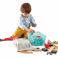 Outlet Coffret de train de la ville 2 en 1 Petites Voitures, Véhicules Et Circuits