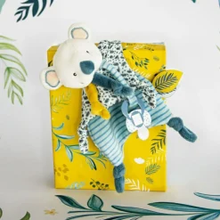Discount Coffret doudou attache sucette Yoca le koala (20 cm) Doudou Attache Sucette