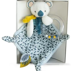 Doudou et Compagnie Coffret doudou d'activités Yoca le koala (22 cm)