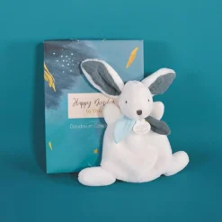 Doudou et Compagnie Coffret doudou Lapin Happy Pop