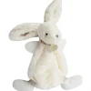 Outlet Coffret doudou plat gris Mon tout petit Lapin Bonbon (26 cm) Doudou Plat