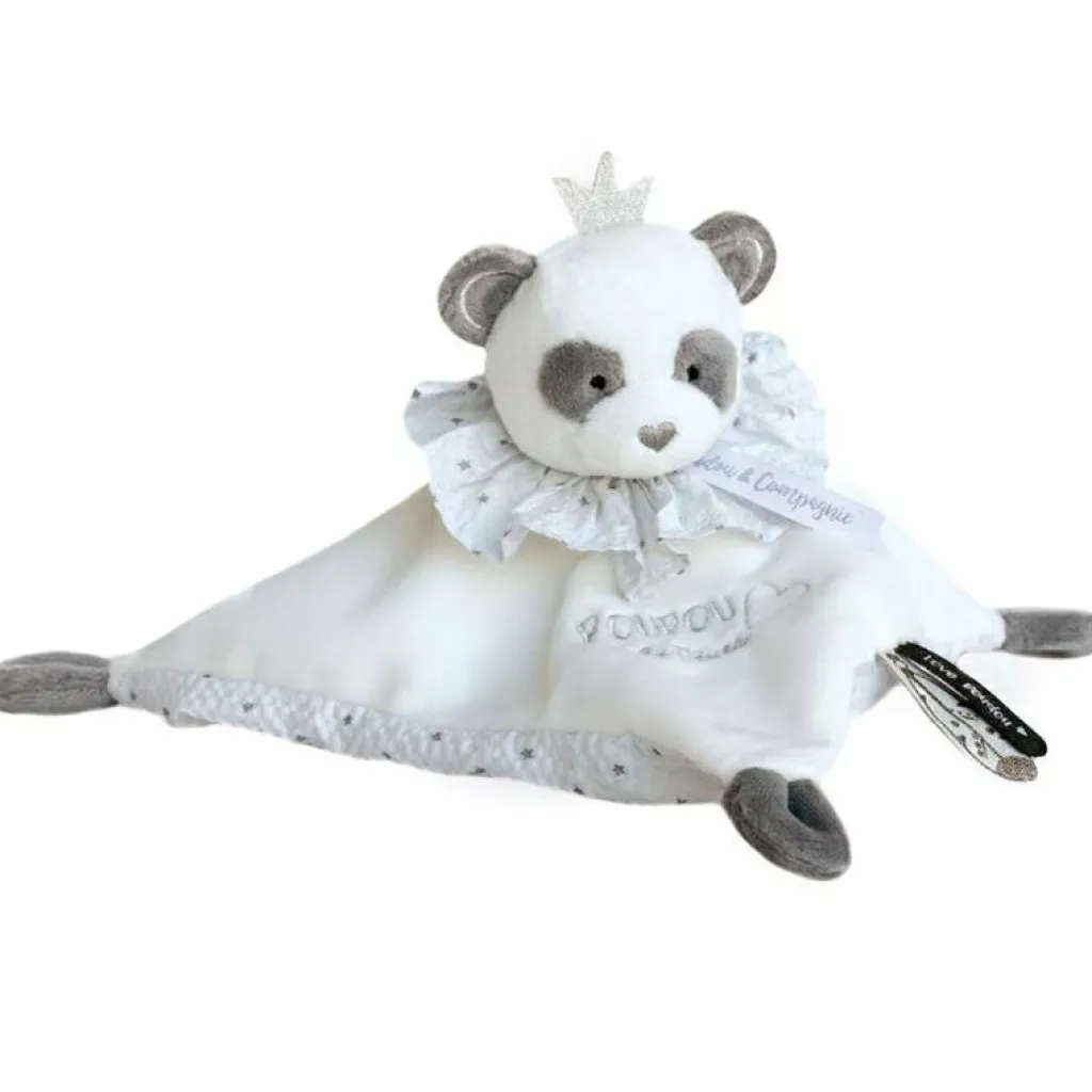 Doudou et Compagnie Coffret doudou plat Panda Attrape-rêves