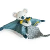 Discount Coffret doudou plat Yoca le koala (25 cm) Doudou Plat