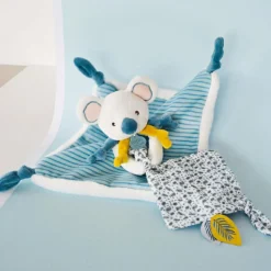 Discount Coffret doudou plat Yoca le koala (25 cm) Doudou Plat
