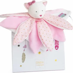Doudou et Compagnie Coffret doudou pétales Chat Attrape-rêves