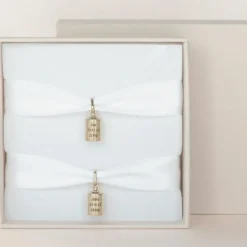 Mon Petit Poids Coffret duo Pendentifs (plaqué or jaune)