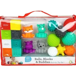 Infantino Coffret jouets de bain Sensory (20 pièces)
