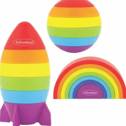 Infantino Coffret jouets d'éveil Rainbow