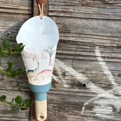 Maison Polochon Coffret lampe nomade 5 en 1 Dinosauria-Bleu glacier