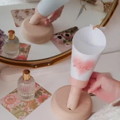 Clearance Coffret lampe nomade 5 en 1 Sweet Love-Rose poudré Veilleuse Nomade