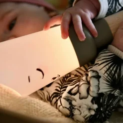 Maison Polochon Coffret lampe nomade 5 en 1 Pipouette fait dodo-Taupe cendré