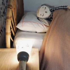 Maison Polochon Coffret lampe nomade 5 en 1 Pipouette fait dodo-Taupe cendré