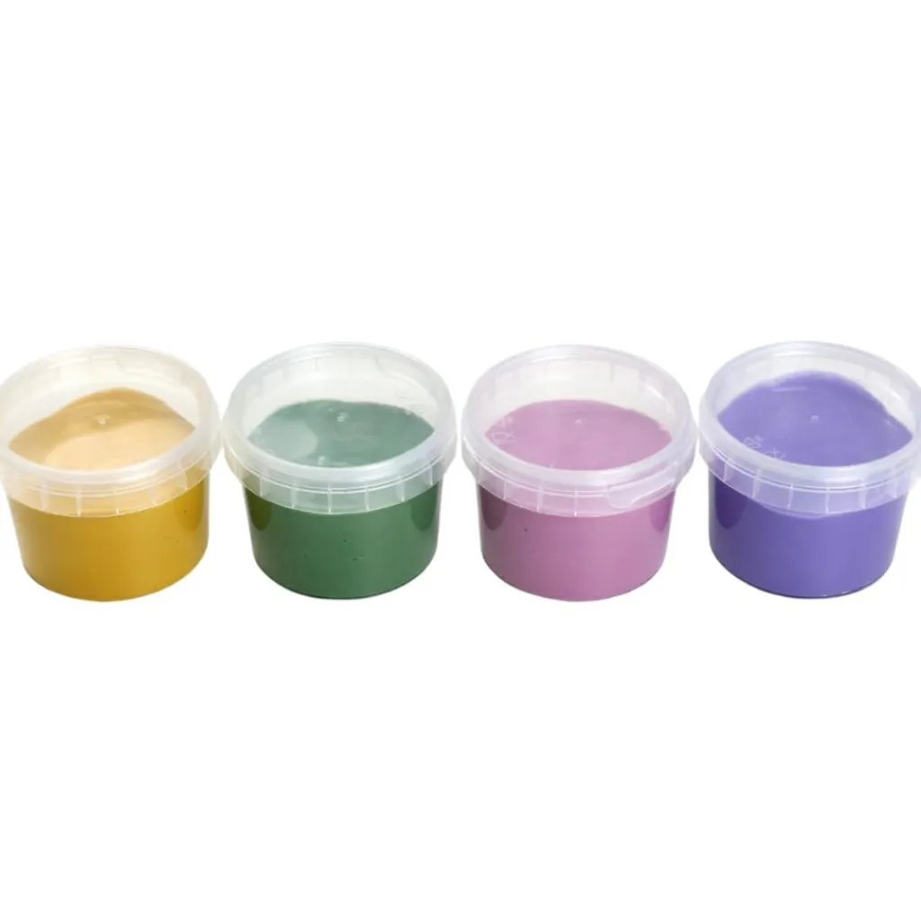 Neogrün Coffret Luka peinture aux doigts naturelle et vegan (assort. 4 pots)