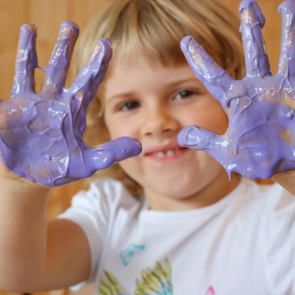 Neogrün Coffret Luka peinture aux doigts naturelle et vegan (assort. 4 pots)