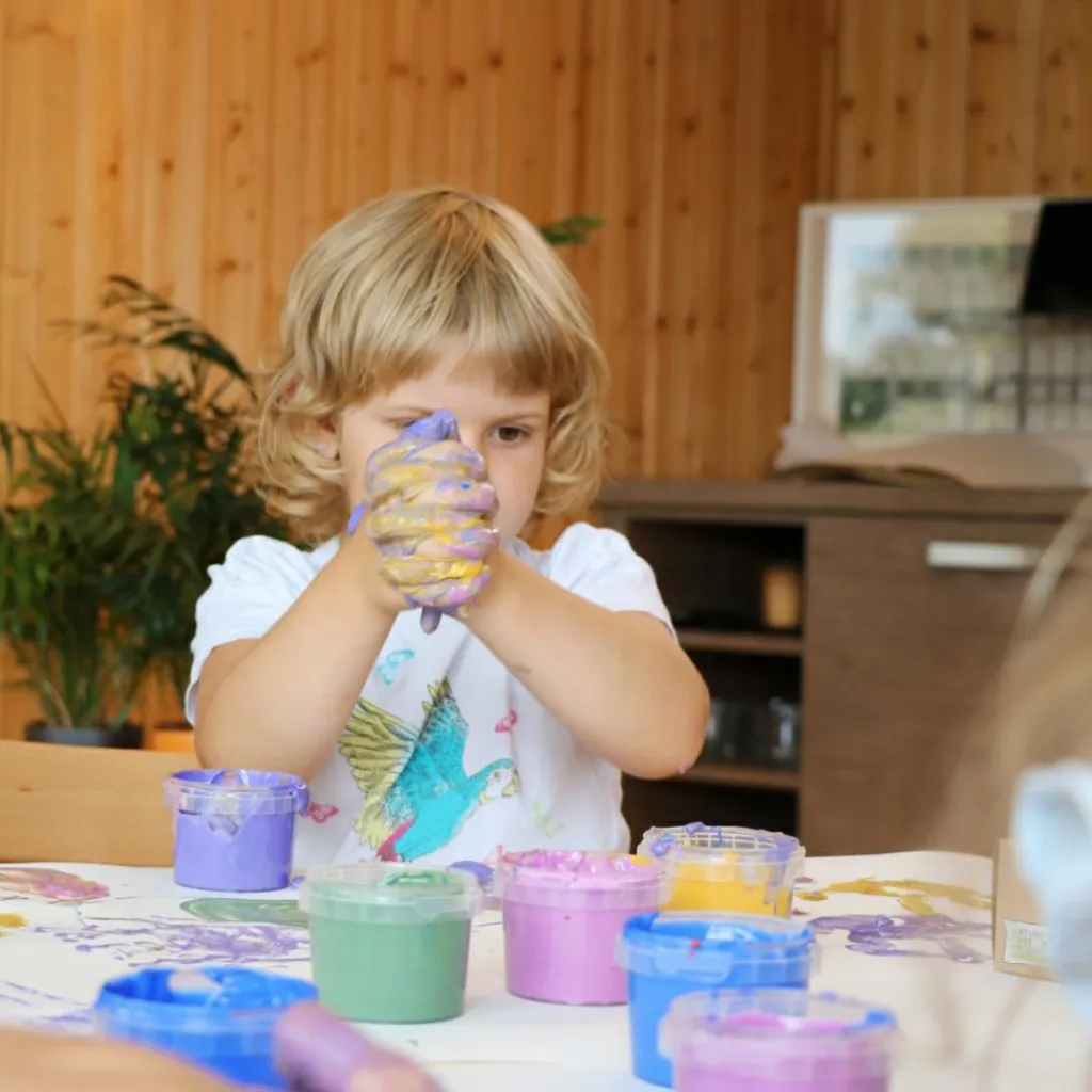 Neogrün Coffret Luka peinture aux doigts naturelle et vegan (assort. 4 pots)