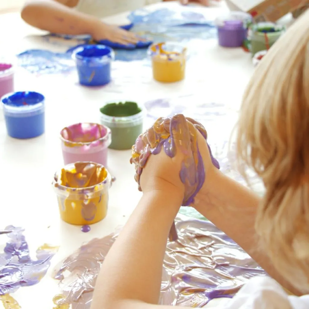 Neogrün Coffret Luka peinture aux doigts naturelle et vegan (assort. 4 pots)