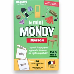 Observe Édition Coffret Mini Mondy (jeu de langage autour de la maison)