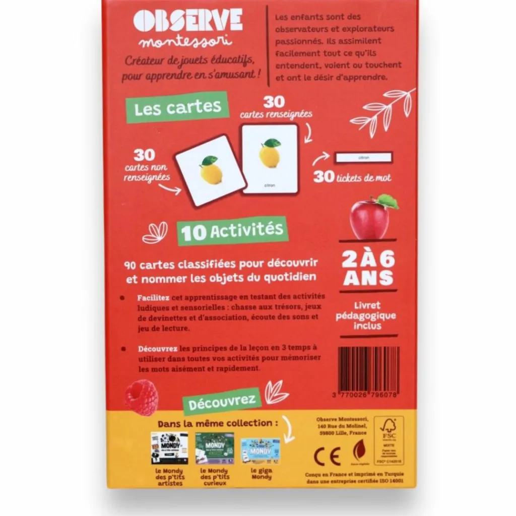 Online Coffret Mini Mondy (jeu de langage autour des fruits et légumes) Apprentissage Du Temps Et Quotidien