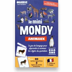 Observe Édition Coffret Mini Mondy (jeu de langage autour des animaux)