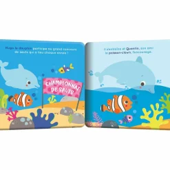 Sale Coffret Mon premier livre de bain Hugo le dauphin Jouet De Bain