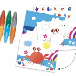 Djeco Coffret multi activités La mer et ses plaisirs