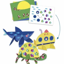 Djeco Coffret multi activités La mer et ses plaisirs