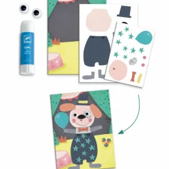 New Coffret multi activités Les animaux et leurs maisons Activités Manuelles