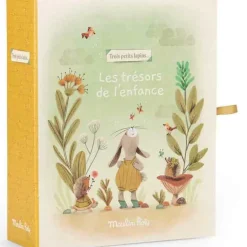 Moulin Roty Coffret naissance Trois petits lapins