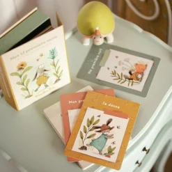 Moulin Roty Coffret naissance Trois petits lapins