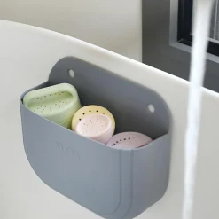 Béaba Coffret panier galet + jouets de bain silicone