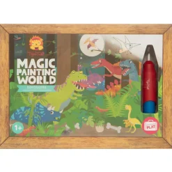 Tiger Tribe Coffret peinture magique à l'eau dinosaure