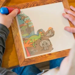 Tiger Tribe Coffret peinture magique à l'eau dinosaure