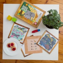 Tiger Tribe Coffret peinture magique à l'eau safari aventures