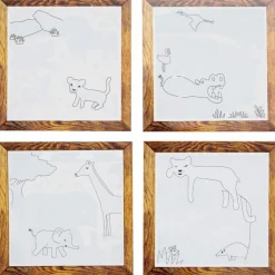 Tiger Tribe Coffret peinture magique à l'eau safari aventures