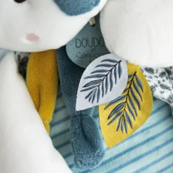 Doudou et Compagnie Coffret peluche d'activités Yoca le koala et son bébé (20 cm)