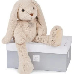 New Coffret peluche Lapin Copains calins beige (50 cm) Peluche Moyenne (20-59 Cm)