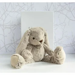 New Coffret peluche Lapin Copains calins beige (50 cm) Peluche Moyenne (20-59 Cm)