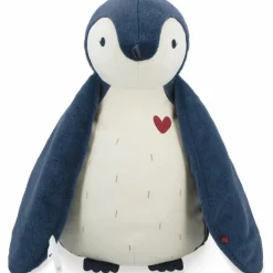 Kaloo Coffret peluche Manchot bleu et lange d'emmaillotage