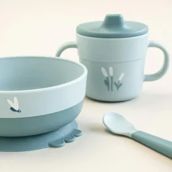 Outlet Coffret premier repas Elphee Bleu (3 pièces) Coffret Repas