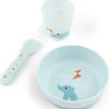 Done by Deer Coffret premier repas Foodie Playground bleu