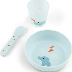 Done by Deer Coffret premier repas Foodie Playground bleu