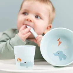 Done by Deer Coffret premier repas Foodie Playground bleu